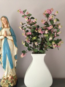 Maria bloemen liefde